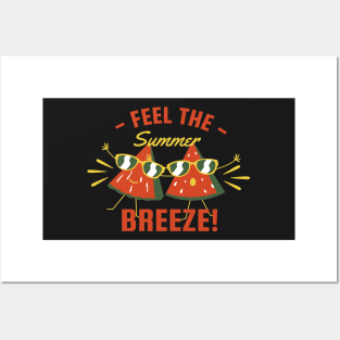 Feel the summer breeze. Posters and Art